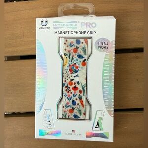 LoveHandle PRO Magnetic Phone Grip (Floral Design) – New